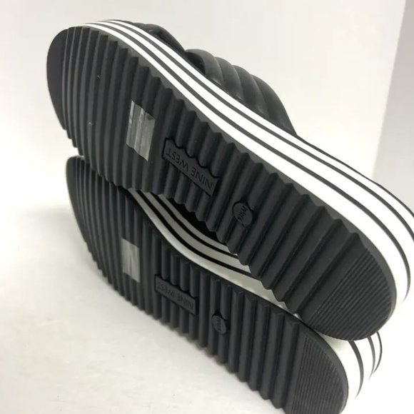 Nine West Womens Zonita Sandal Black Size 10.5 M - Picture 5 of 6